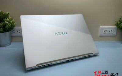 開箱『技嘉 AERO 16 OLED BKF-73TW994SH 暮光銀』美型創作者筆電實機分享